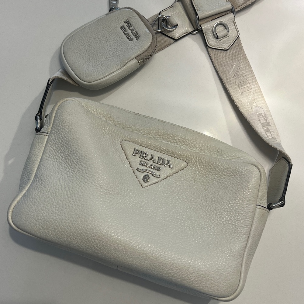 Prada Vitelli Daino Soft Crossbody Bag